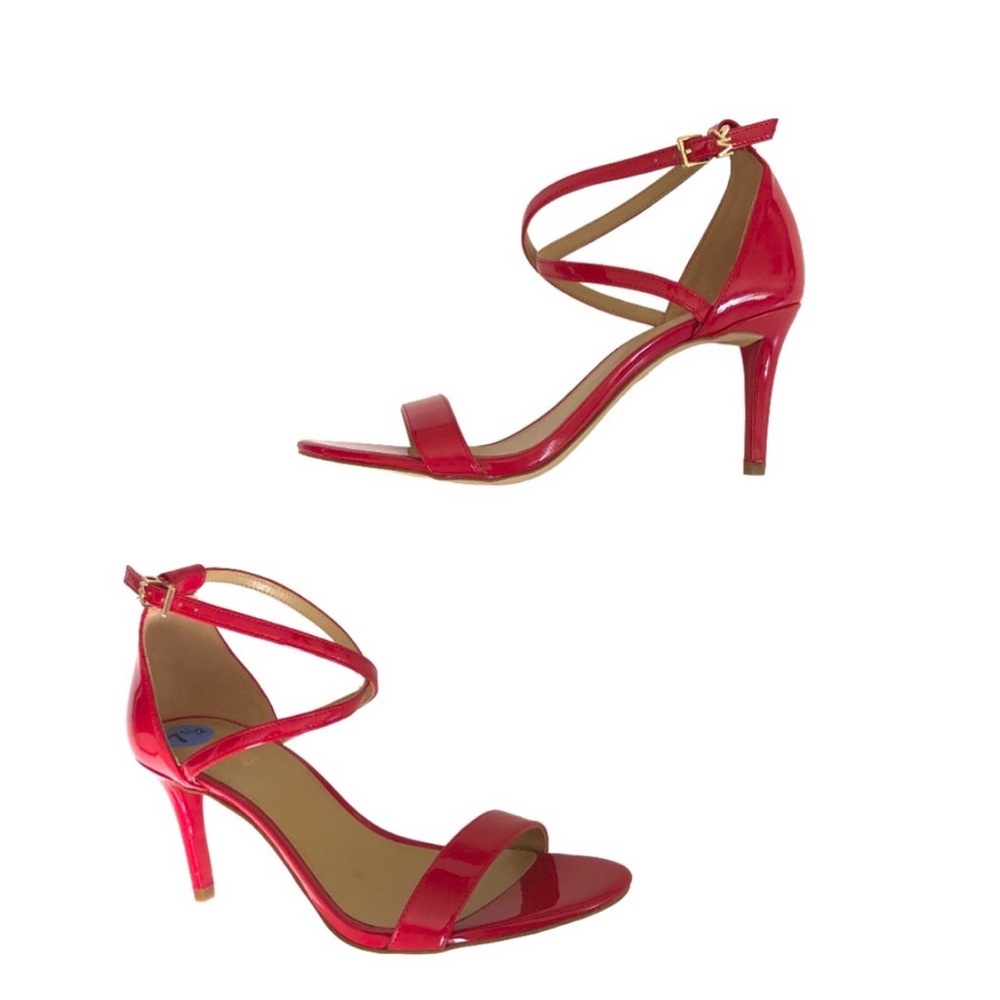 Michael Kors Red Patent Strappy Heeled Sandals
Women's Size 7.5